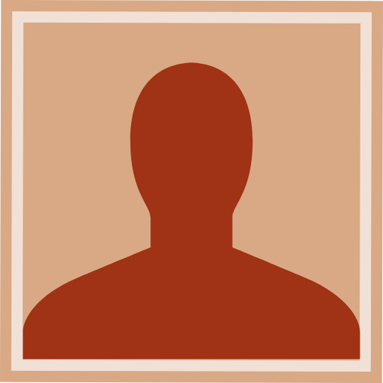 Silhouette einer Person vor beigem Hintergrund, eingerahmt von einer hellbraunen Umrandung – ein eindrucksvolles Bild, das die Essenz der Geburtshilfe und den Weg zur Verarbeitung eines Geburtstraumas einfängt.